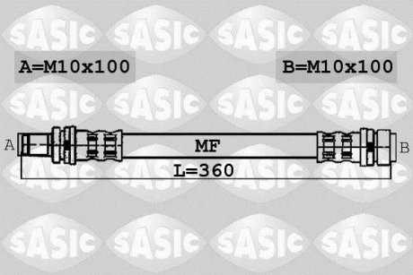 PSA FIAT OPEL Jumper I Ducato Corsa D Boxer I SASIC 6600048 (фото 1)