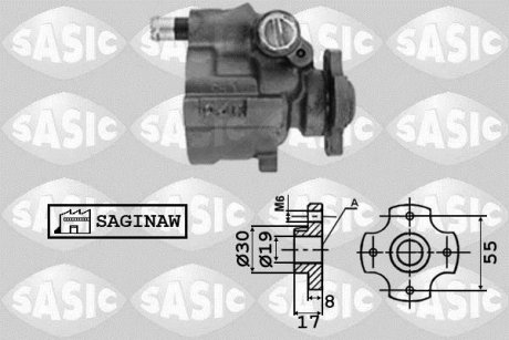 Гидравлический насос, рулевое управление SASIC 7070033