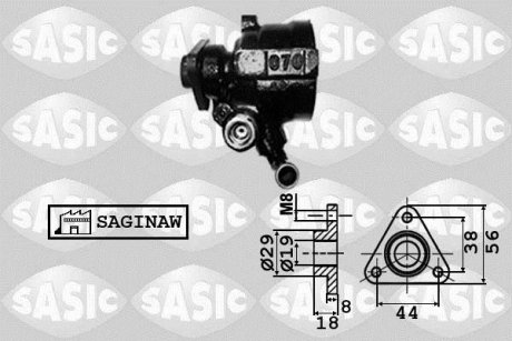 Гидравлический насос, рулевое управление SASIC 7076005