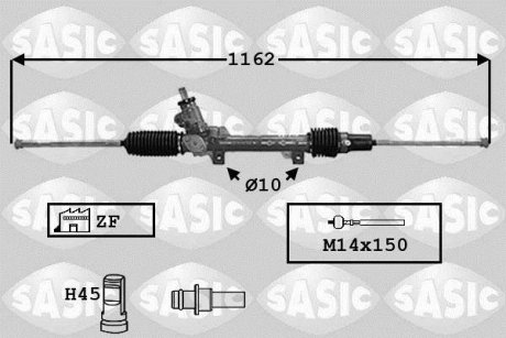 Кермовий механізм SASIC 7170021