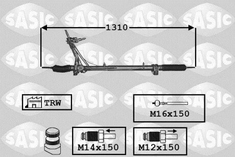 Кермовий механізм SASIC 7170025