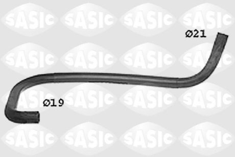 Патрубок системи охолодження SASIC SWH0352