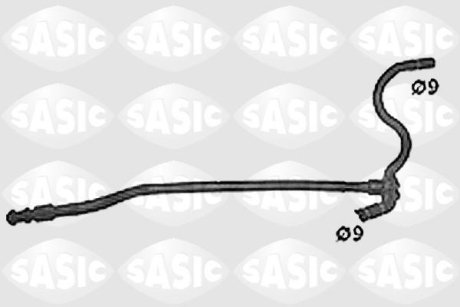 Патрубок системи охолодження SASIC SWH0357