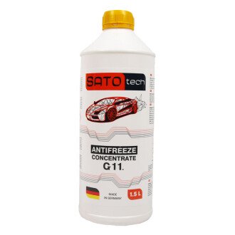 SATO Антифриз желтый (-80С) 1,5л. G11 SATO tech G1101Y