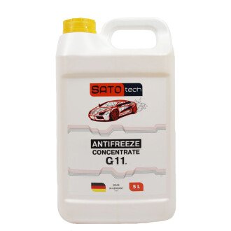 SATO Антифриз желтый (-80С) 5л. G11 SATO tech G1105Y