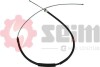 Трос ручного гальма L=P PEUGEOT 208 /hamulce bębnowe/ mot. 1.2 VTi, 1.4 HDI 03.2012-> Seim 555091 (фото 1)