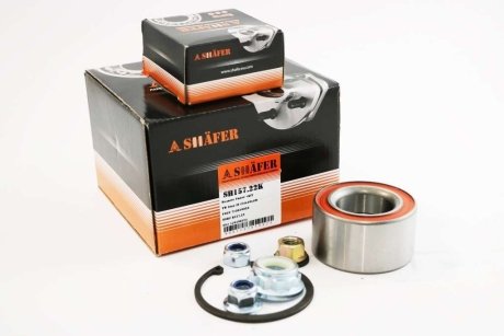 Пiдшипник ступиці +монтажний к-кт Audi A4,VW Golf IV 97- SHAFER SH15722K
