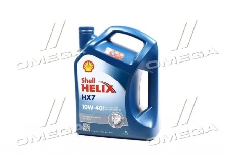 Олива моторна Helix HX7 SAE 10W-40 (Каністра 5л) SHELL 550053738