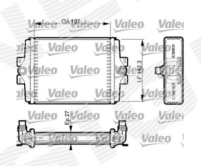 РАДІАТОР | BMW 4 (F32/F33/F36/F82), 13 - 20 Signeda RA61998Q