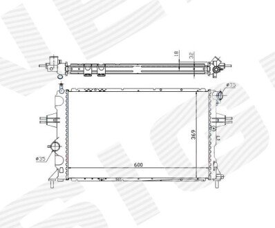 РАДИАТОР Signeda RA63006Q