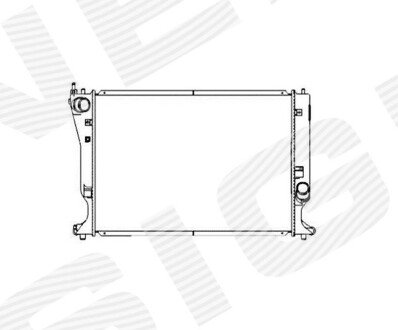 РАДІАТОР | TOYOTA AVENSIS (T25), 04.03 - 06.06 Signeda RA64695K