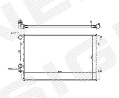 РАДИАТОР Signeda RA65280Q