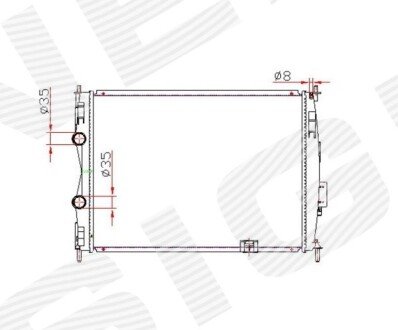 РАДИАТОР Signeda RA67363