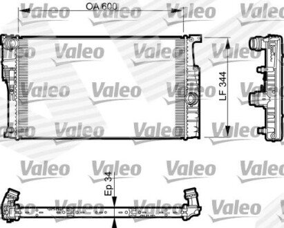 РАДІАТОР | BMW 4 (F32/F33/F36/F82), 13 - 20 Signeda RA735493