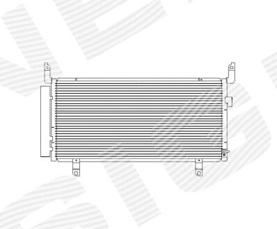 РАДІАТОР КОНДИЦІОНЕРА | SUBARU FORESTER, 14 - 18 Signeda RC4302
