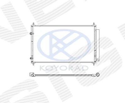 РАДИАТОР КОНДИЦИОНЕРА Signeda RC940804K