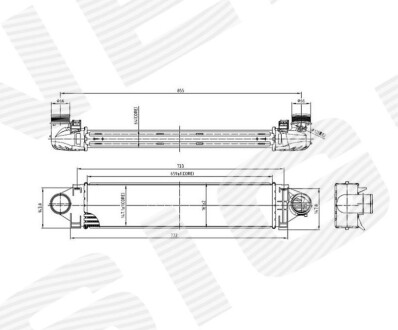 ІНТЕРКУЛЕР | LAND ROVER RANGE ROVER EVOQUE, 03.11 - 05.15 Signeda RI96471 (фото 1)