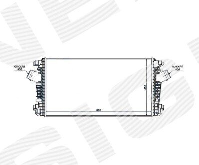 ІНТЕРКУЛЕР | OPEL ASTRA H (A04), 04.07 - 12.12 Signeda RI96557