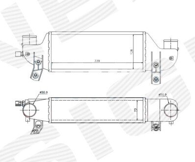 ІНТЕРКУЛЕР | FORD TRANSIT CONNECT (C170), 05.03 - 09.06 Signeda RI96693