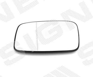 СКЛО ДЗЕРКАЛА ЗАДНЬОГО ВИДУ | VOLVO S40/V40 (VS/VW), 07.95 - 07.00 Signeda SVVM1022EL