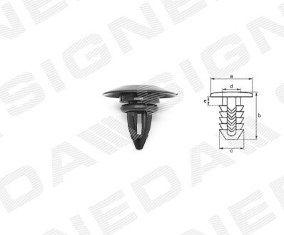 ПЛАСТМАССОВЫЕ КРЕПЛЕНИЯ Signeda T209510