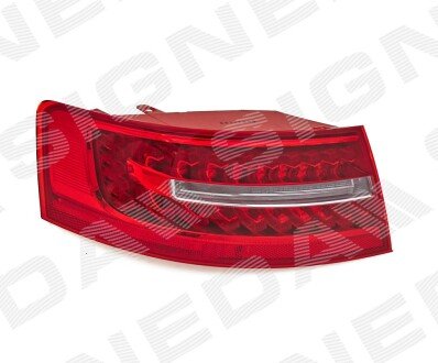 ЗАДНІЙ ЛІХТАР | AUDI A6 (C6), 08 - 11 Signeda ZAD191165LD