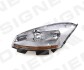 ПЕРЕДНЯ ФАРА | CITROEN C4 PICASSO (UA/UD), 06 - 13 Signeda ZCT1125L (фото 1)