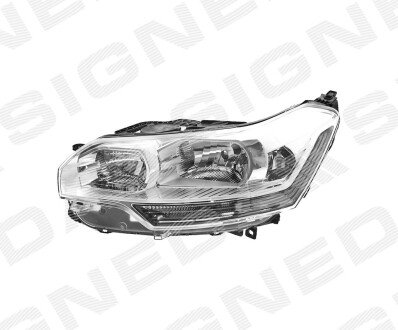 ПЕРЕДНЯ ФАРА | CITROEN C5 (RD/TD), 08 - 17 Signeda ZCT1128L