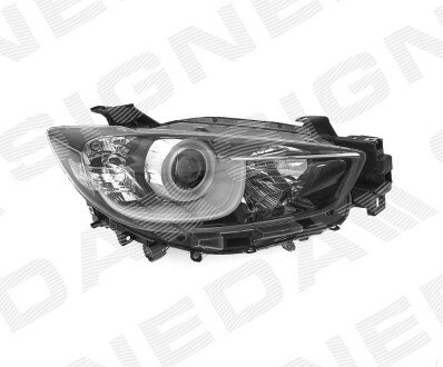 ПЕРЕДНЯ ФАРА | MAZDA CX-5, 12 - 17 Signeda ZMZ1166ER