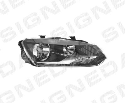 ПЕРЕДНЯ ФАРА | VW POLO (V), 09 - 17 Signeda ZVW111085R