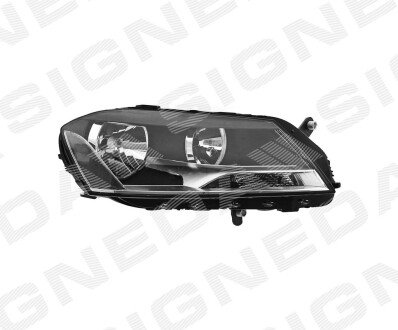 ПЕРЕДНЯ ФАРА | VW PASSAT (B7, EURO TYPE), 11 - 14 Signeda ZVW11G5MR