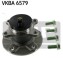Набір підшипника маточини колеса SKF VKBA6579 (фото 1)