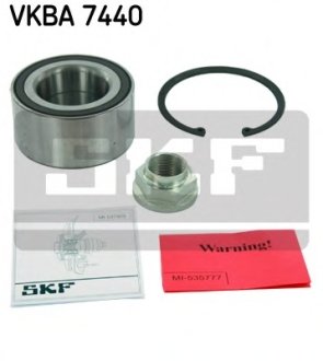 Набір підшипника маточини колеса SKF VKBA7440