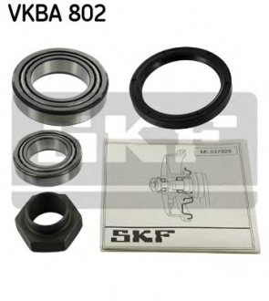 Підшипник колеса, набір SKF VKBA802