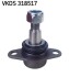 Опора кульова (передня/знизу) BMW 3 (E90/E91/E92) 05-13/X1 (E84) 09-15 SKF VKDS318517 (фото 1)