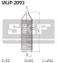 Пильник рульового механізму гумовий SKF VKJP2093 (фото 2)