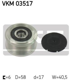 SKF VKM 03517