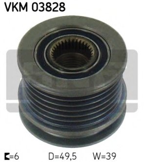 Шків генератора SKF VKM03828