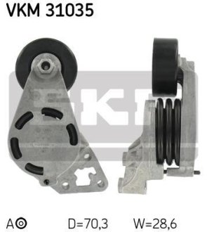 Ролик натяжний SKF VKM 31035