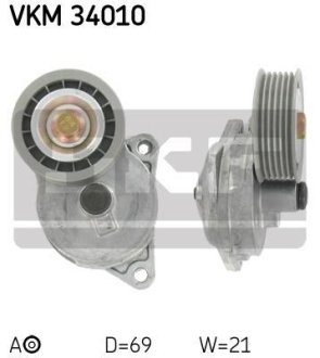 Натяжная планка, поликлиновой ремень SKF VKM34010