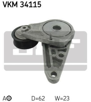 Натяжний ролик поліклинового ременю SKF VKM 34115