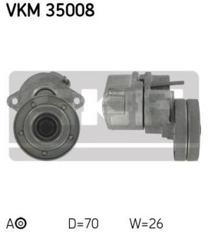 Пружина растяжения, натяжной ролик (поликлиновой ремень) SKF VKM 35008