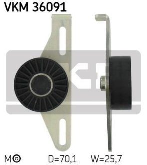 Ролик натяжний SKF VKM 36091