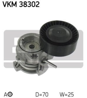 Натяжная планка, поликлиновой ремень SKF VKM38302