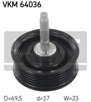Направляючий ролик SKF VKM64036