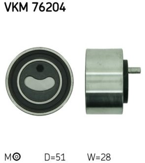 Натяжной ролик, ремень ГРМ SKF VKM76204