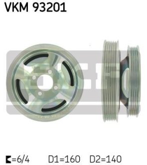 Koіo pasowe waіu korbowego SKF VKM93201