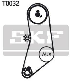 Комплект ремня ГРМ SKF VKMA 08110