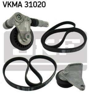 Поликлиновой ременный комплект SKF VKMA31020