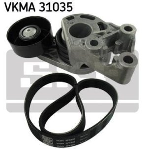 Поликлиновой ременный комплект SKF VKMA31035